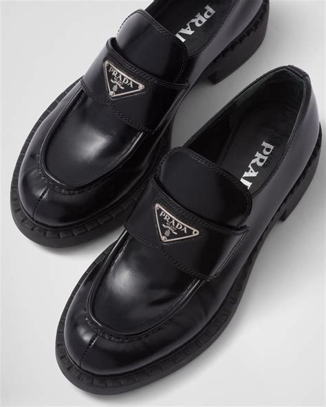 мокасины prada|Mocassini Leather Loafers By Prada .